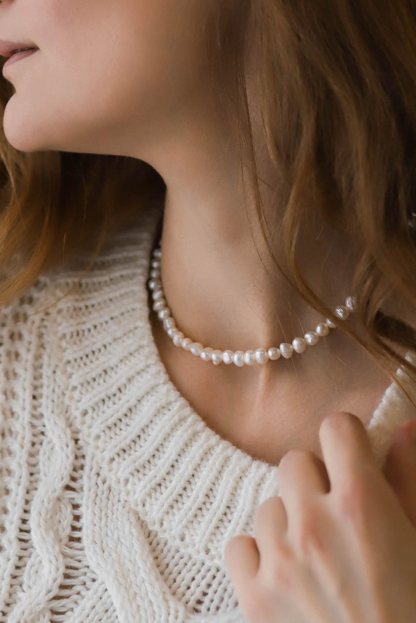 Чокер из жемчуга ONLY