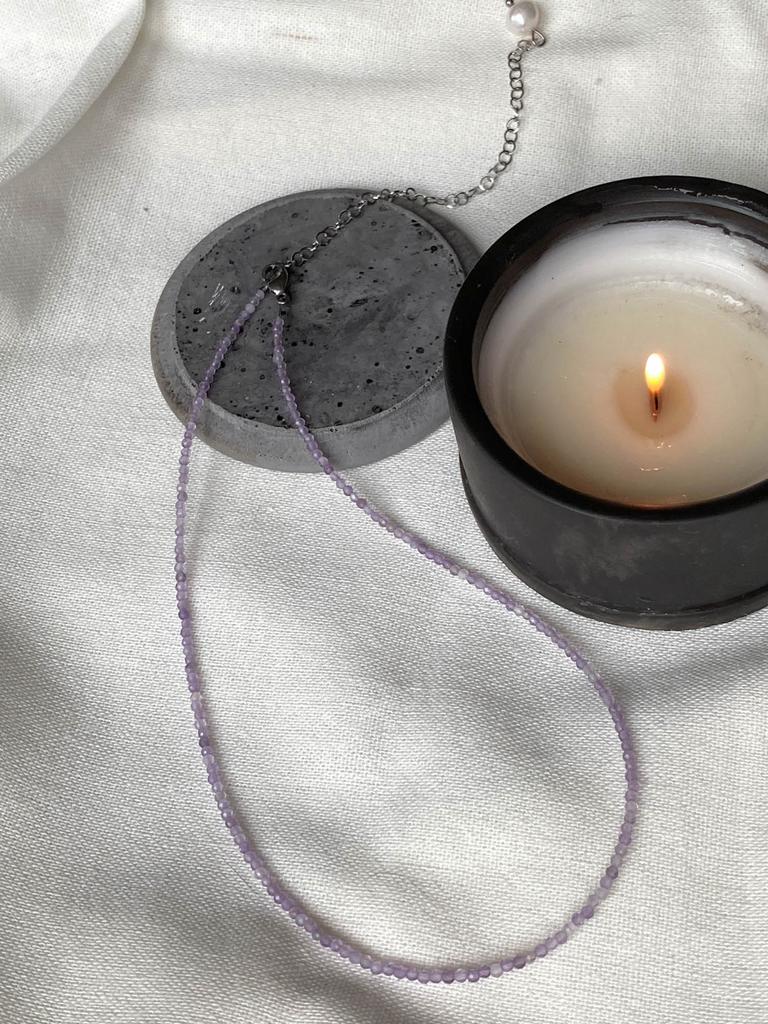 Чокер из аметиста