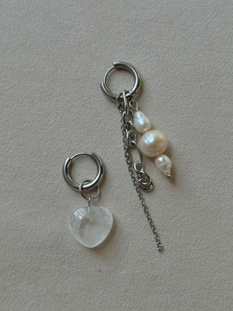 Серьги-трансформеры LIEBE