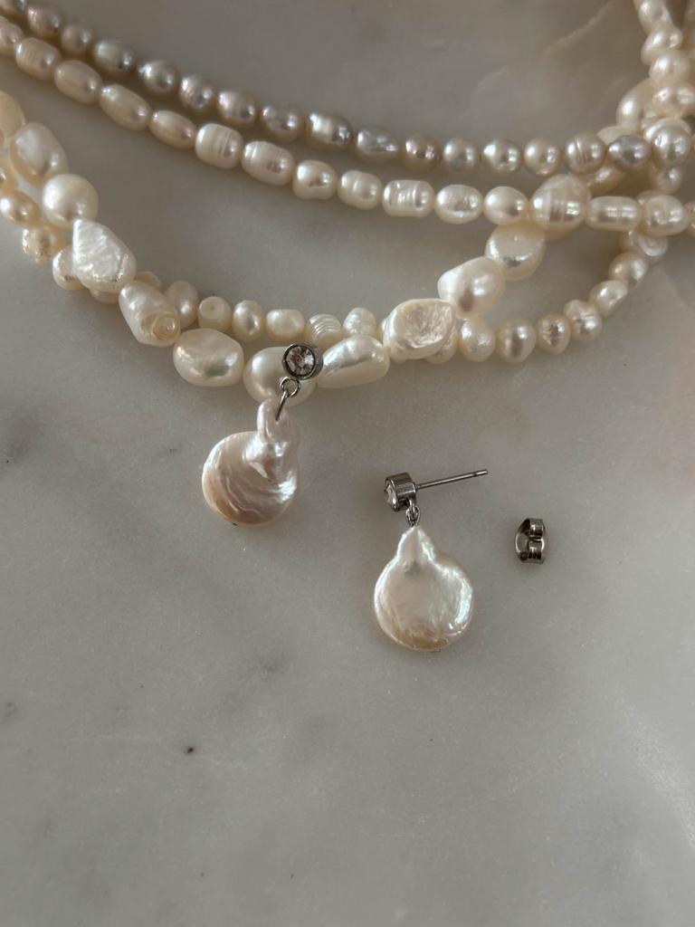 Серьги с жемчугом LACONIC