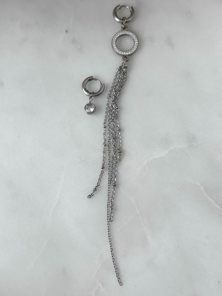 Серьги-трансформеры ASTEROID