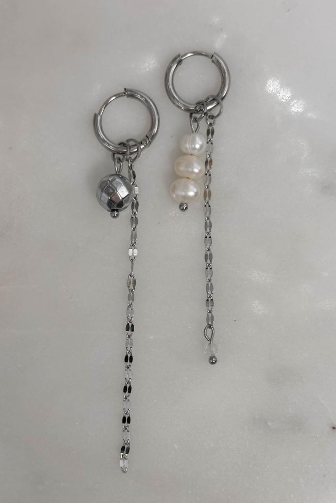 Серьги-трансформеры CRYSTAL