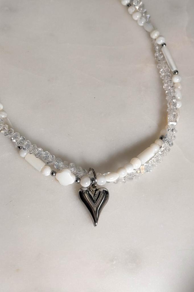 Чокер из перламутра KISS