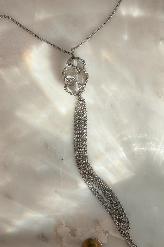 Цепочка с горным хрусталем