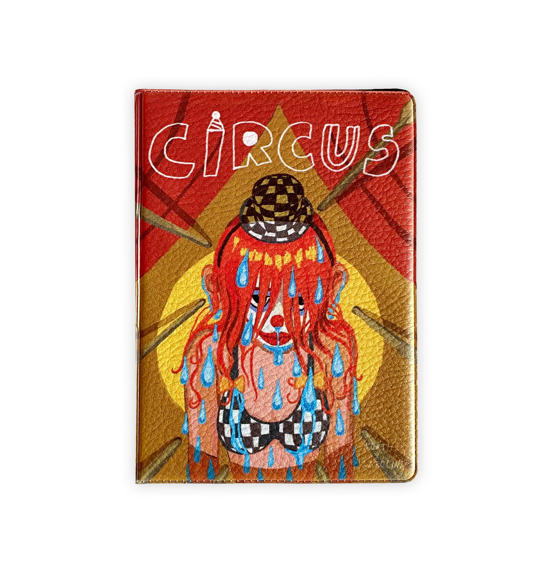 Обложка на паспорт Клоунша