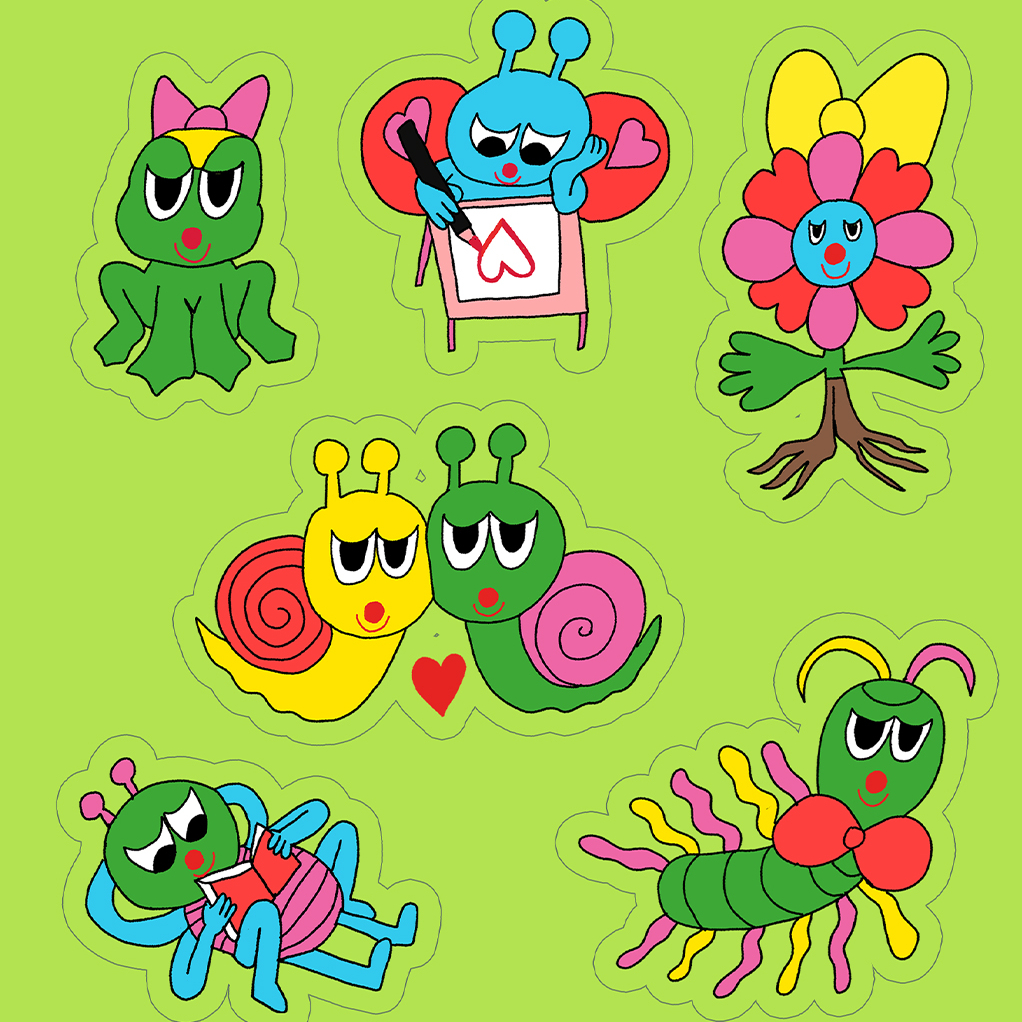 Стикеры Весна