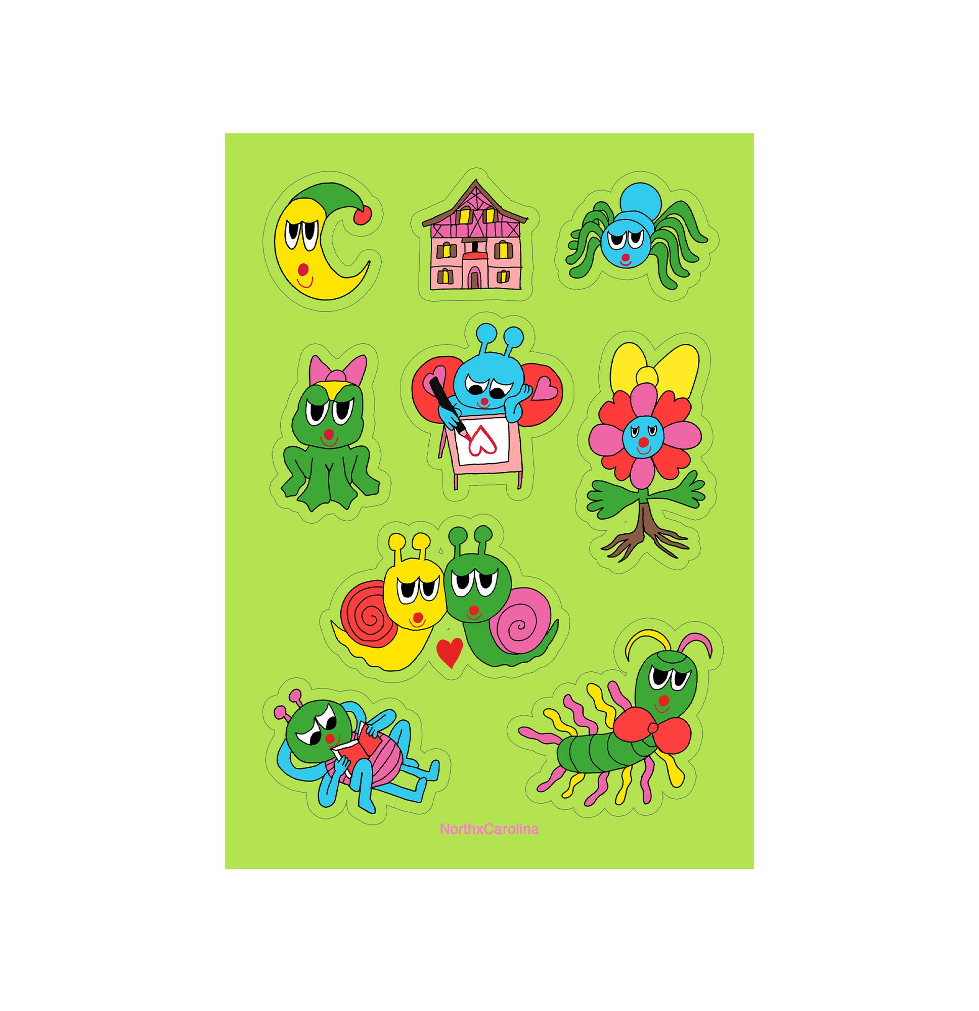 Стикеры Весна