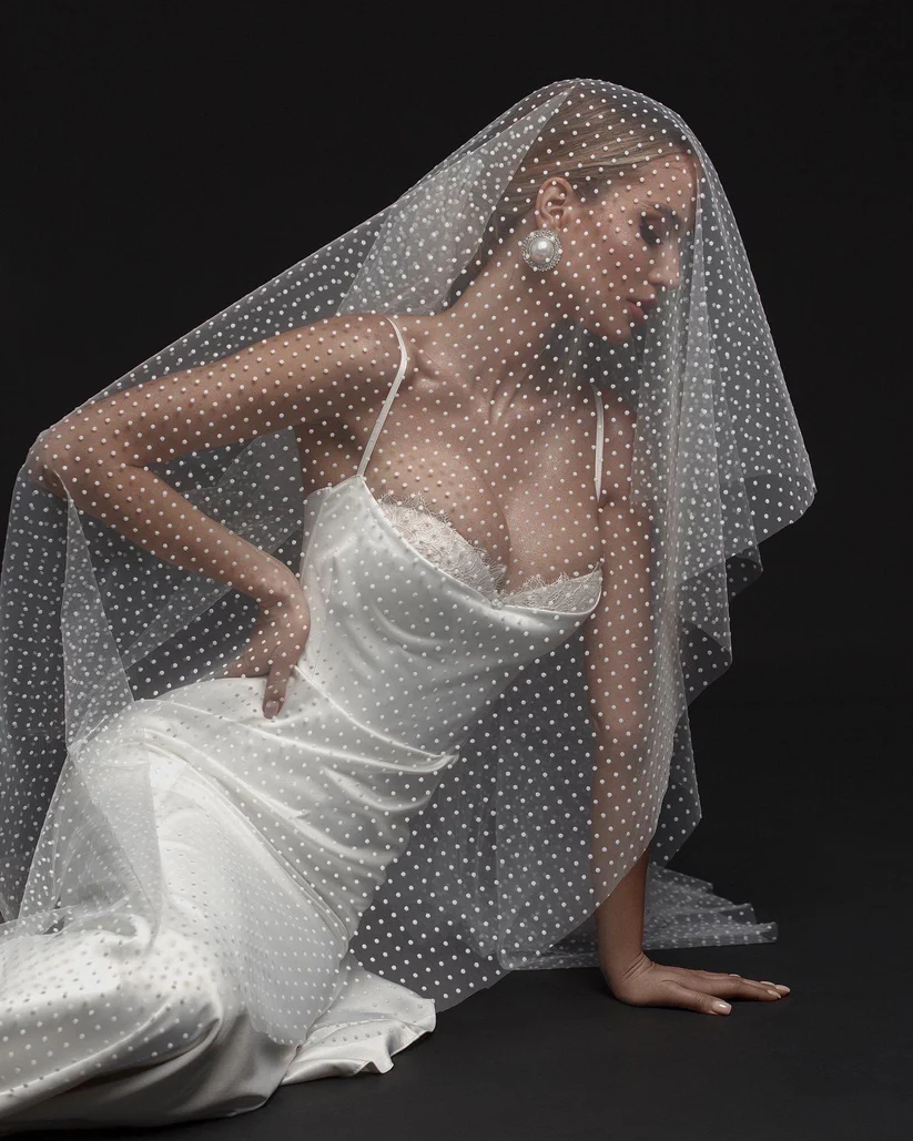 Welon - Polka Dot Wedding Veil