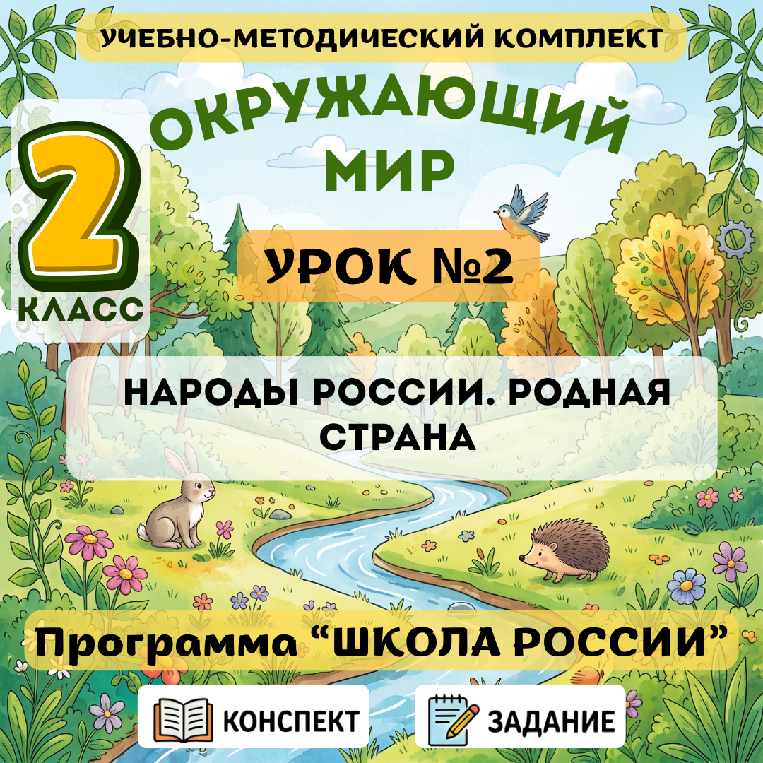 Урок №2 Народы России. Родная страна