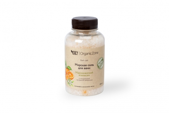 Соль для ван Марокканский апельсин, Organic Zone