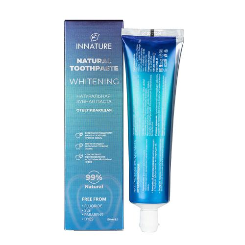 Паста зубная "Whitening", восстановление естественной белизны зубов, Innature
