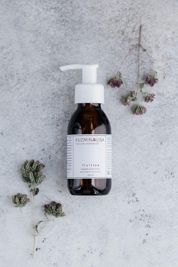 fruittea, универсальное гидрофильное масло для  умывания 100 мл (стекло), KUZMINAALISA