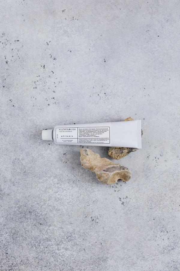 Whitemix, успокаивающая крем-маска, KUZMINAALISA