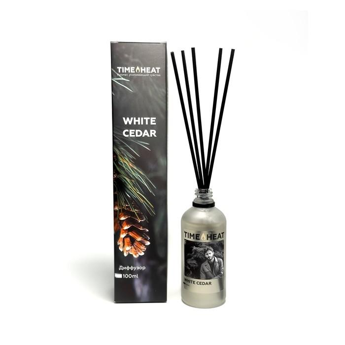 Аромадиффузор  White Cedar, 100 мл, Time Heat