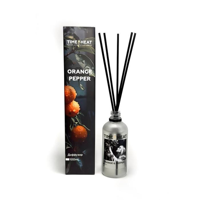 Аромадиффузор  Orange & Pepper, 100 мл, Time Heat