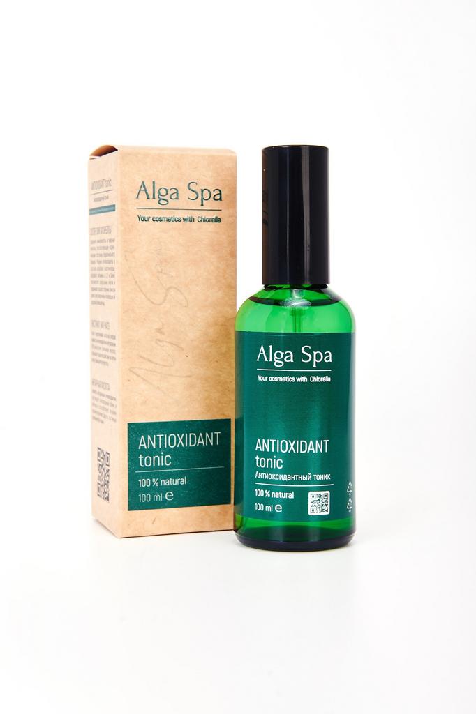 Антиоксидантный тоник для лица на основе живой суспензии микроводоросли Chlorella, Alga spa