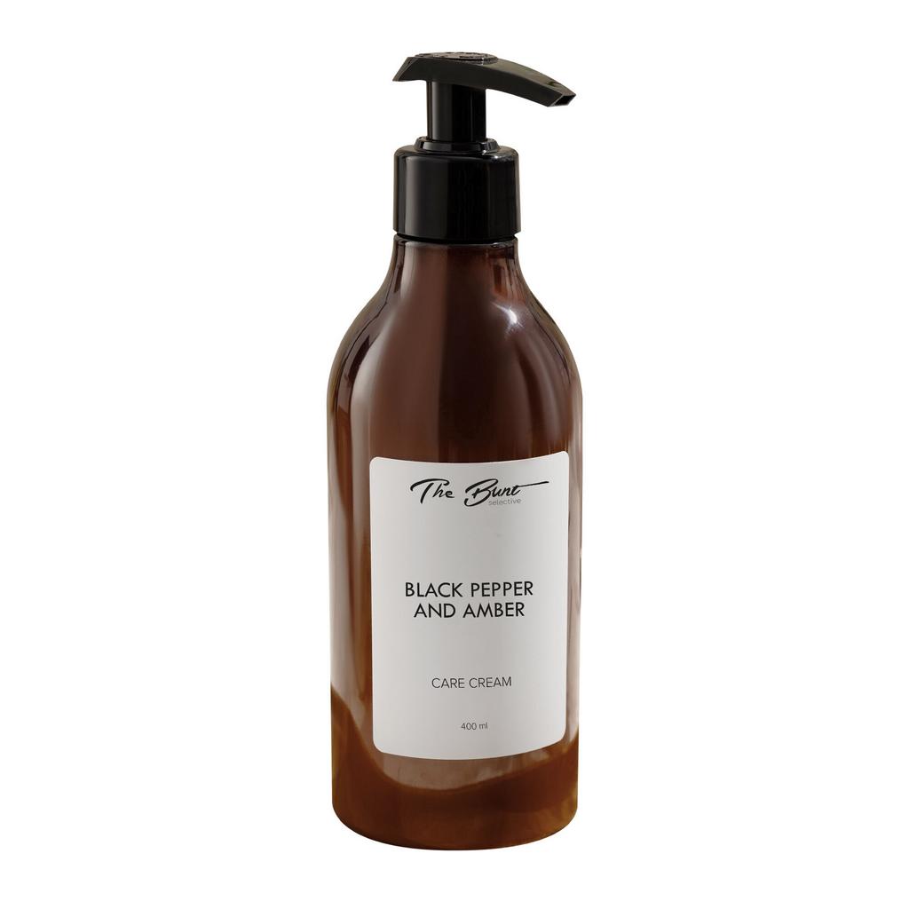 Крем для тела и рук Black Pepper&Ambre  400мл,The Bunt