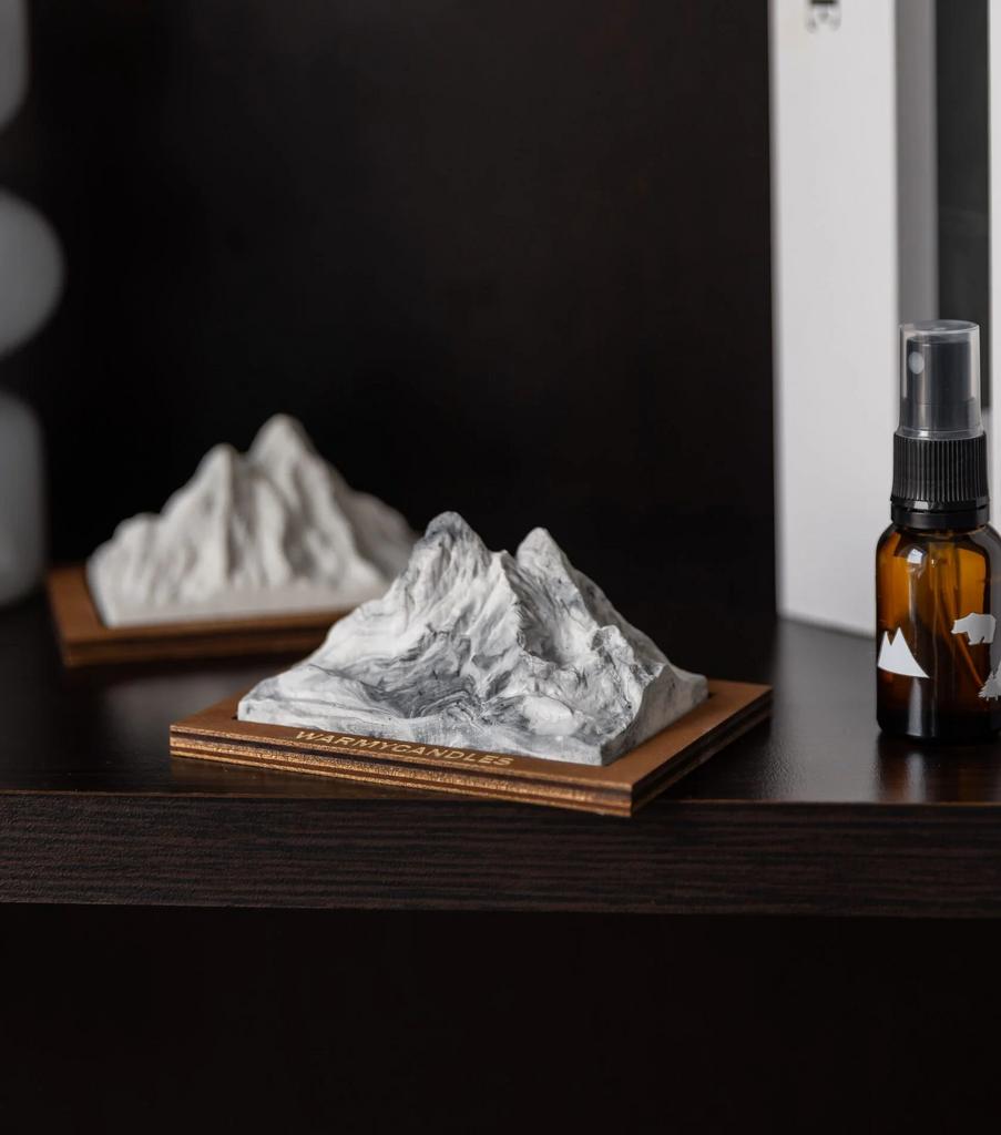 Диффузор с аромакамнем ГОРА (Аромат Сибирская тайга), Warmy