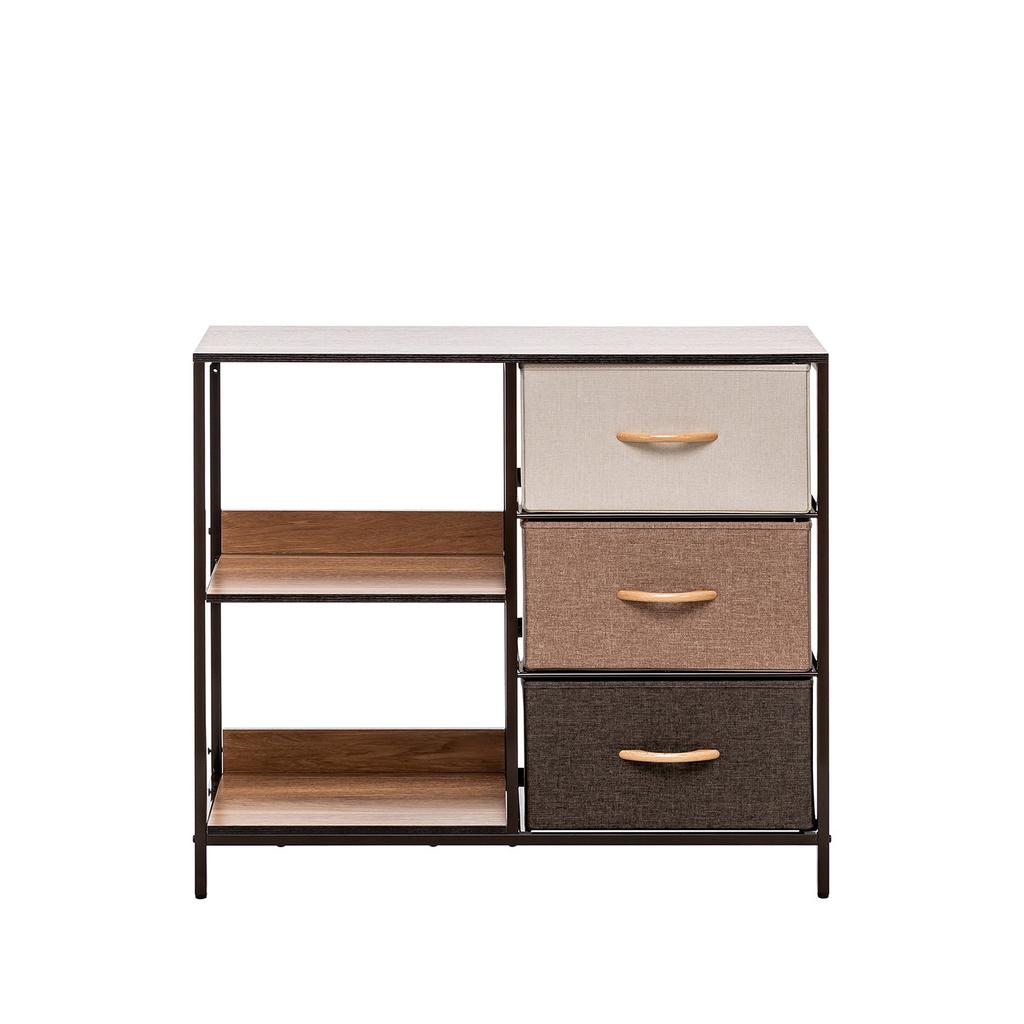 Комод Leset Локи 3 ящ. с полкой