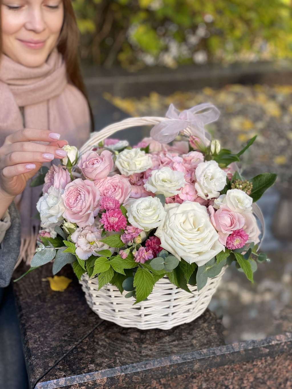 КОРЗИНА ЦВЕТОВ BLOOM BOX 38