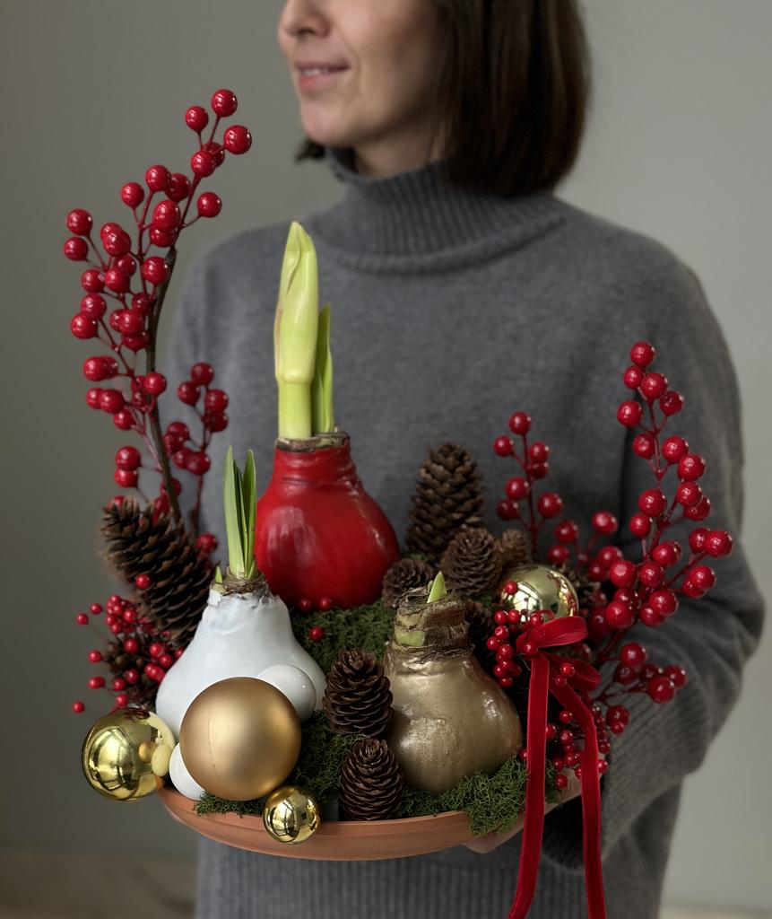 НОВОГОДНЯЯ КОМПОЗИЦИЯ 25