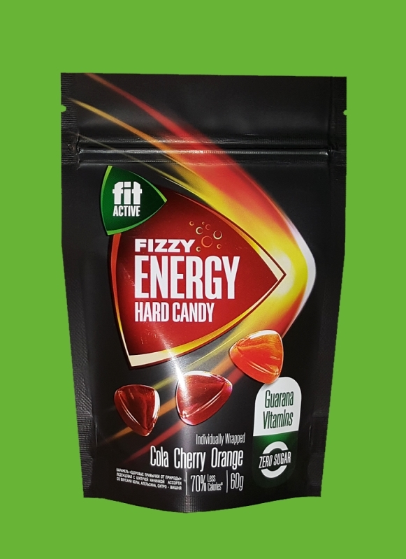 Карамель энергетическая Кола-Вишня-Апельсин "ФитАктив"