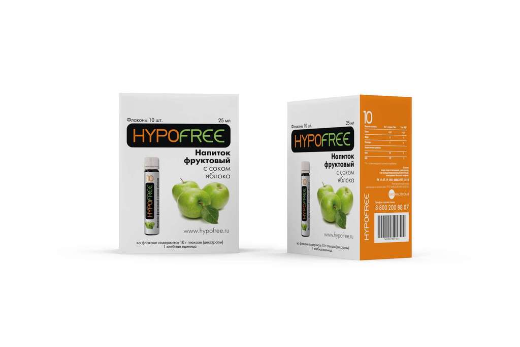 Напиток фруктовый с соком  HYPOFREE® 10