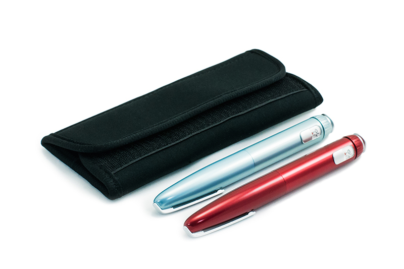 Неопреновый чехол для двух инсулиновых ручек