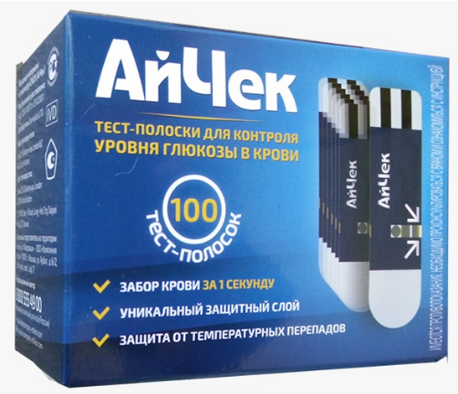 Тест-полоски iCheck (100 шт)