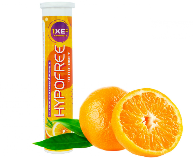 Конфеты таблетированные HYPOFREE 18 шт по 4 гр.