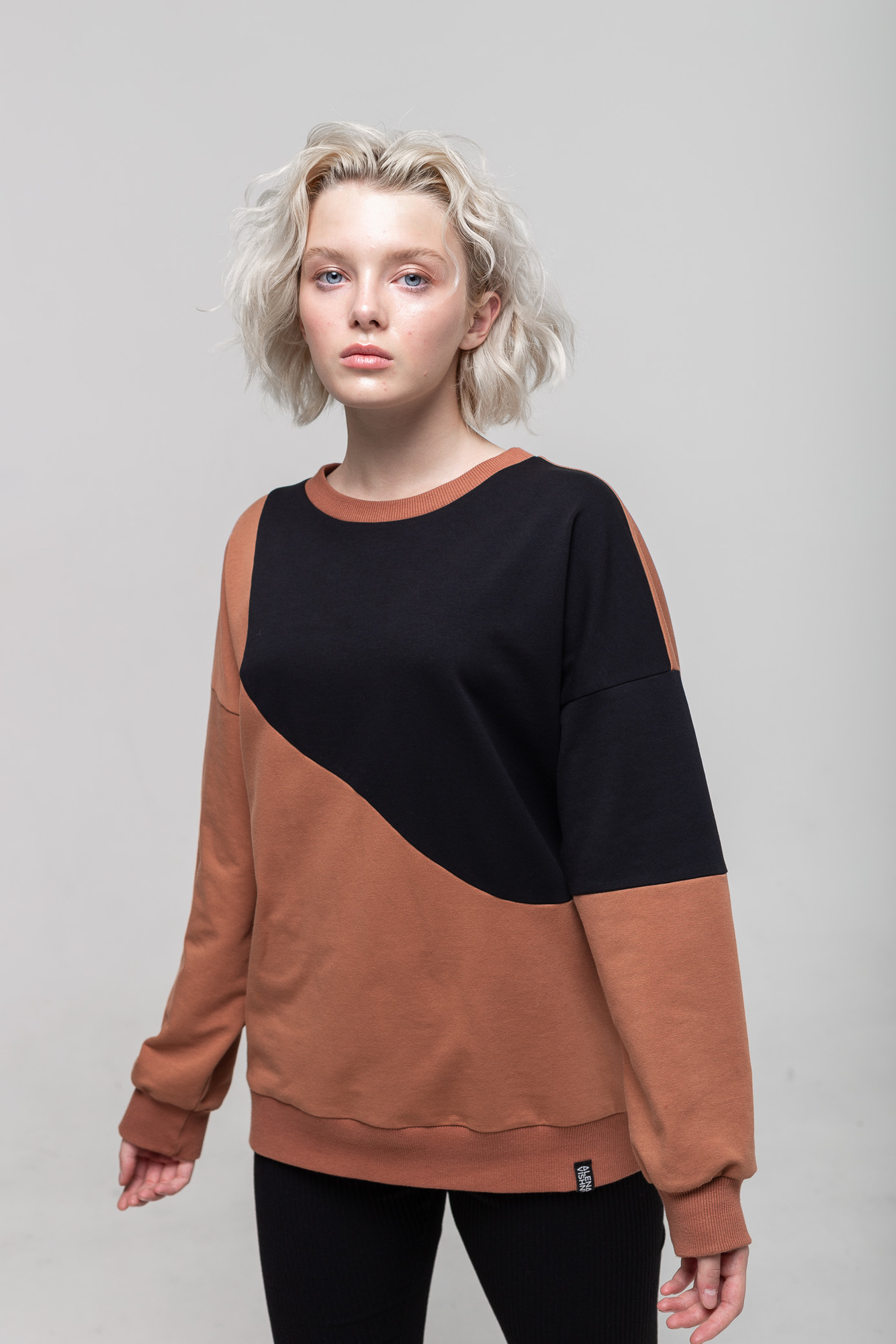 Свитшот свободного кроя "Волна"