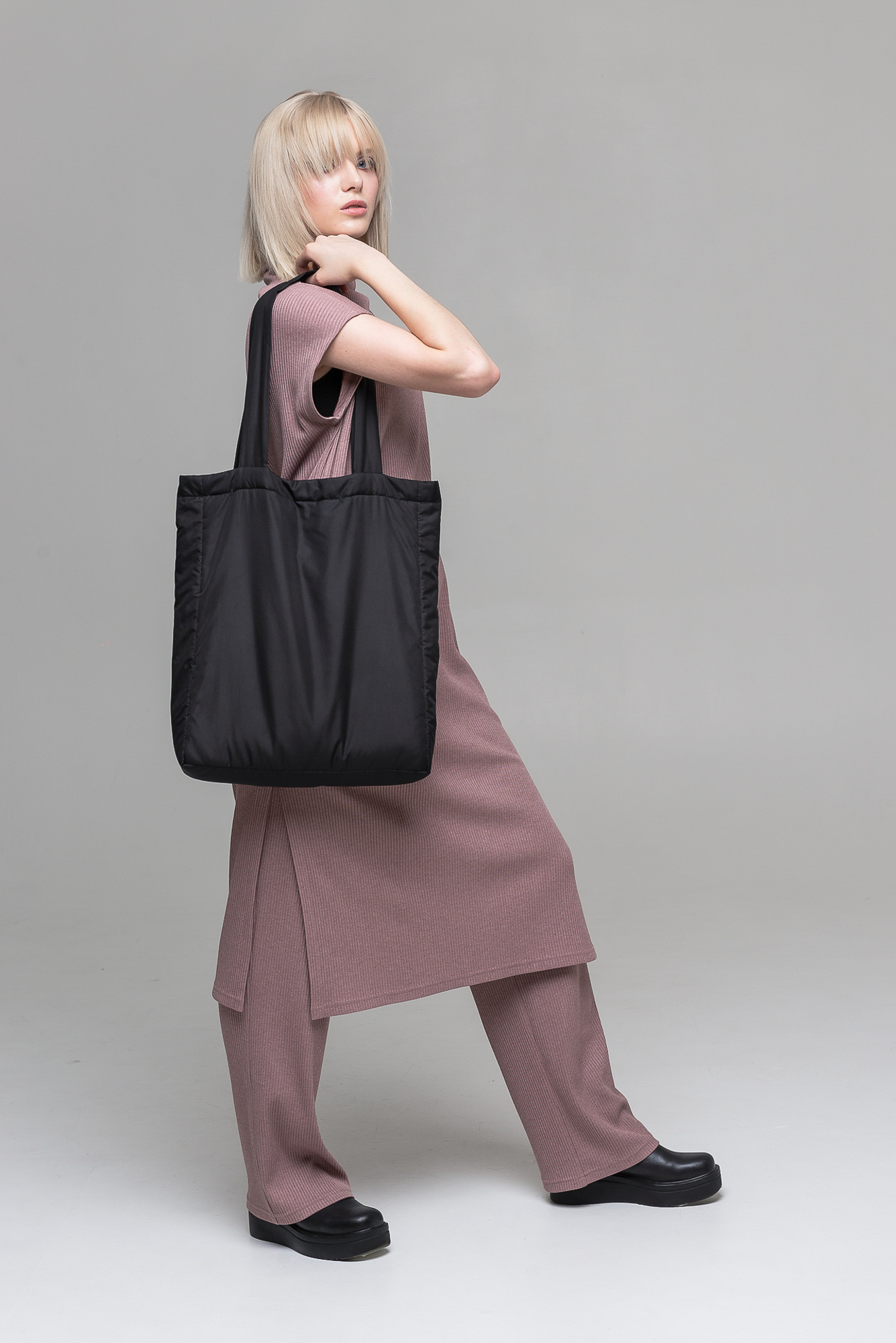 Сумка-шоппер утеплённая