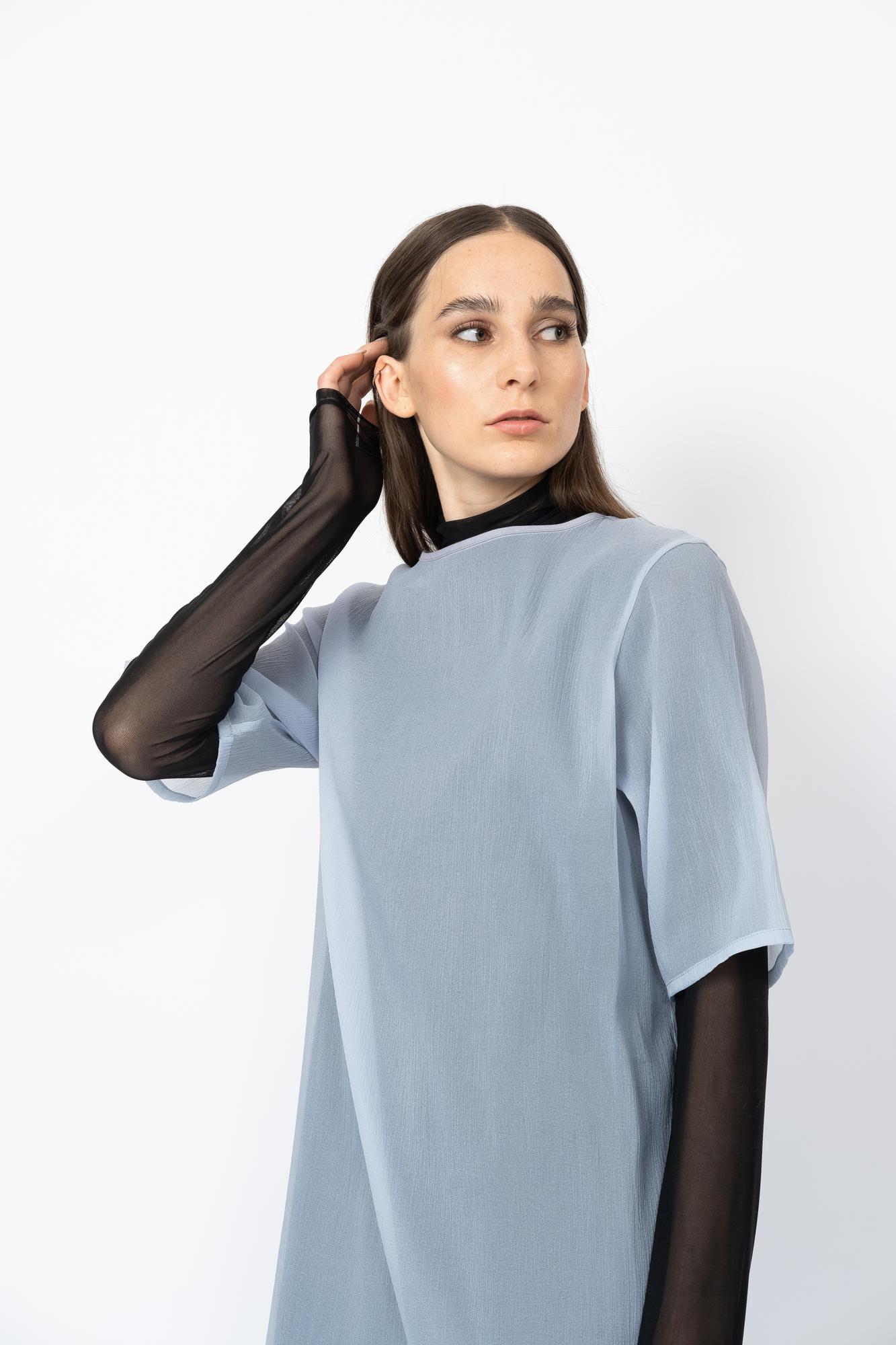 Платье из органзы