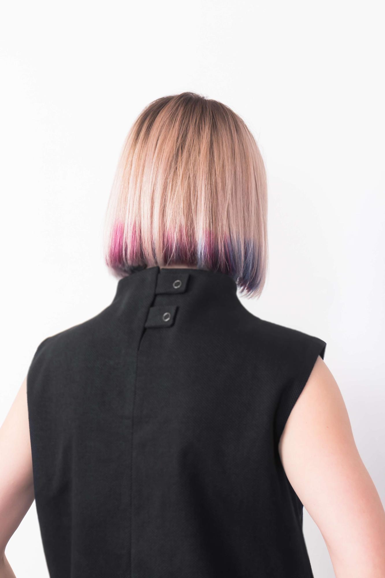 Топ с воротом