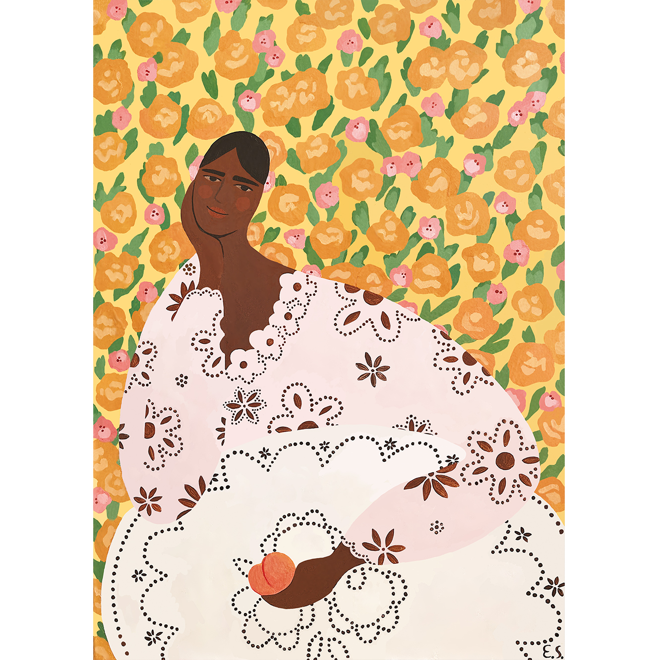 ПОСТЕР "КРУЖЕВО" 30х40