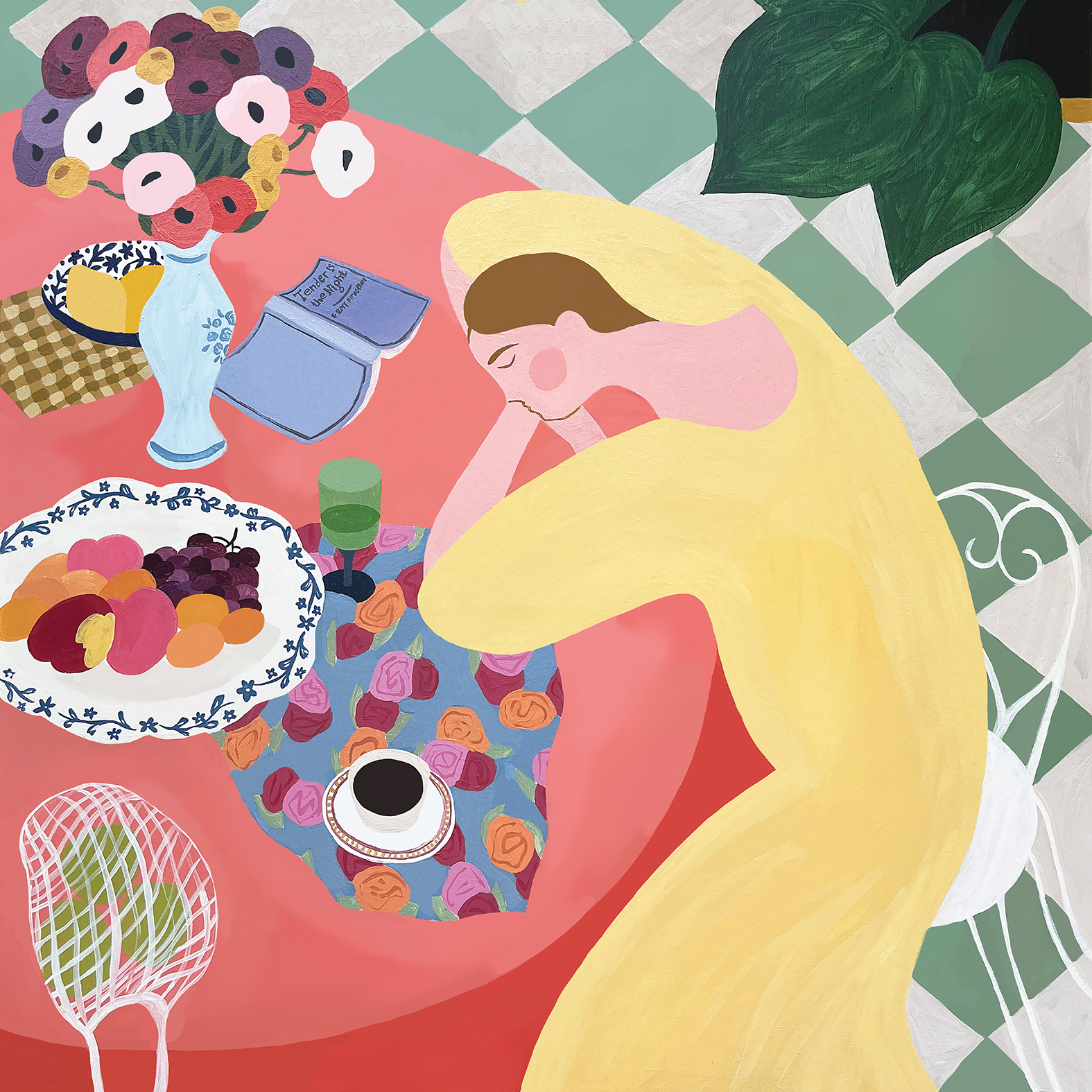 ПОСТЕР "ПОСЛЕ ОБЕДА" 60х60