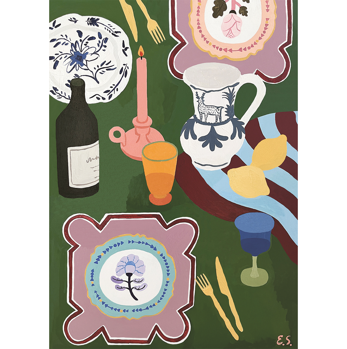 РЕПРОДУКЦИЯ "ВЕЧЕР" 50х70