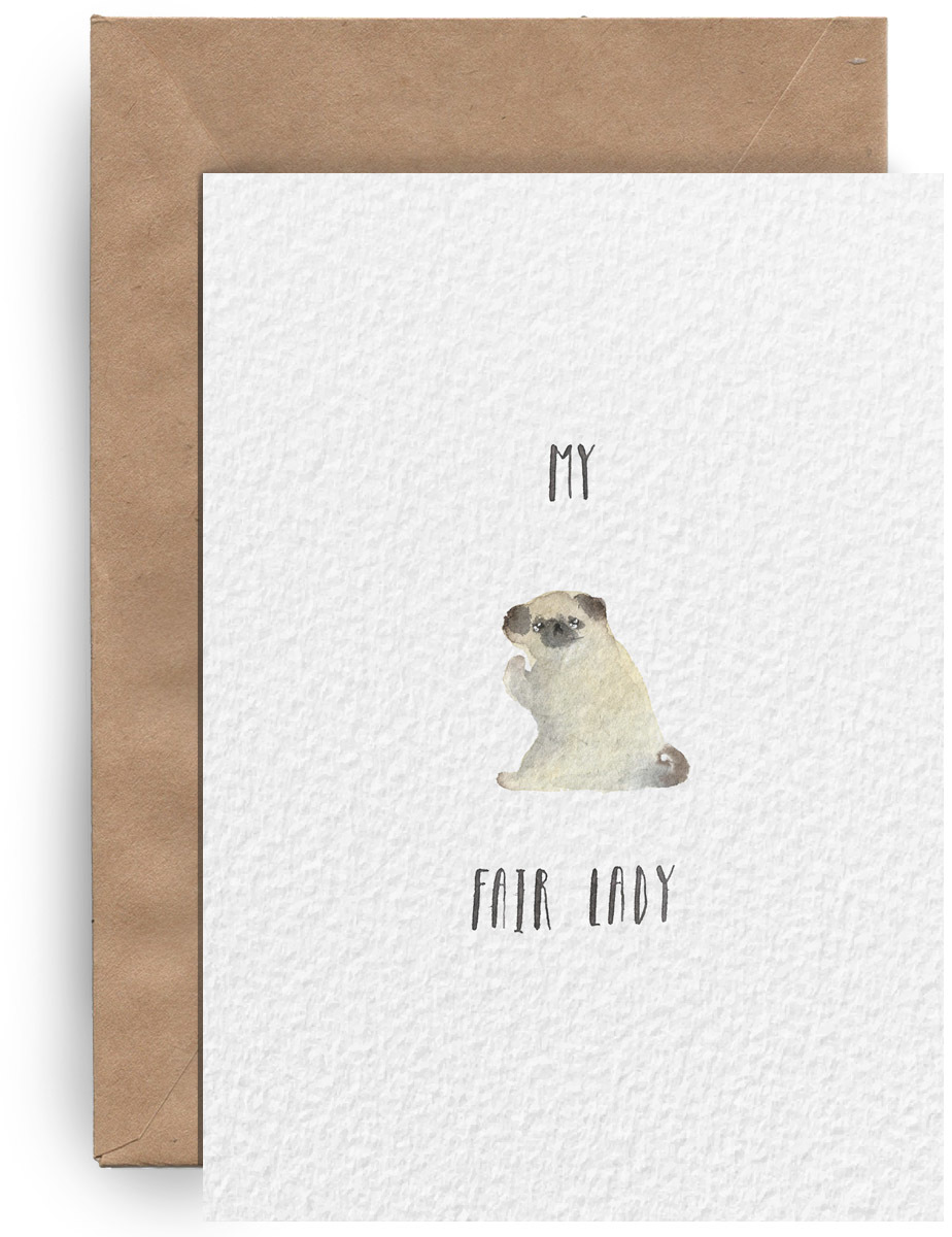 Открытка My Fair Lady Yetti