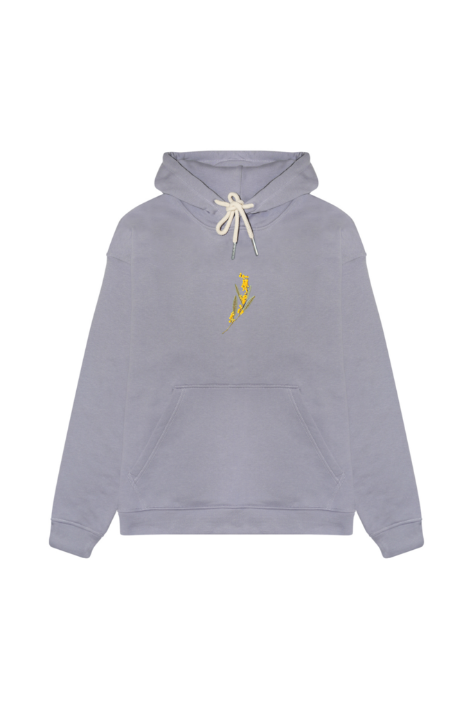 Худи Мимоза фиалковое Гербарий (утепленное)