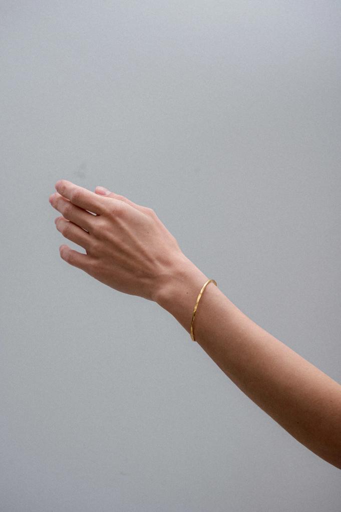 Thin bracelet (gold plated) The Object