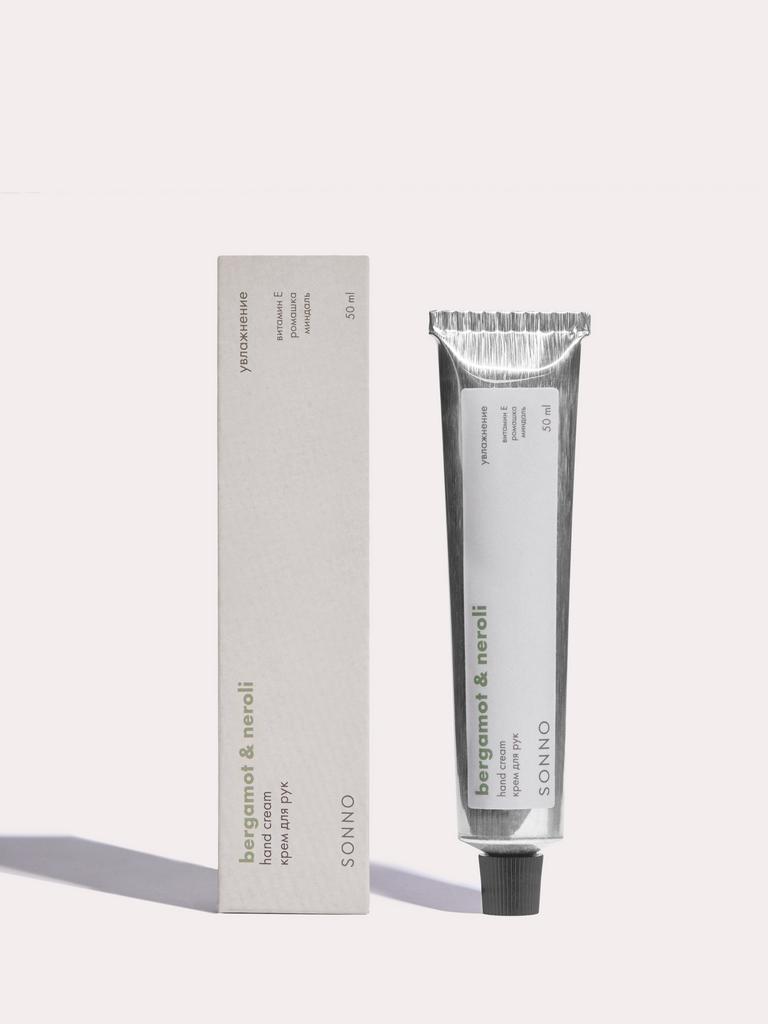 Крем для рук SONNO, Bergamot & Neroli, 50 мл