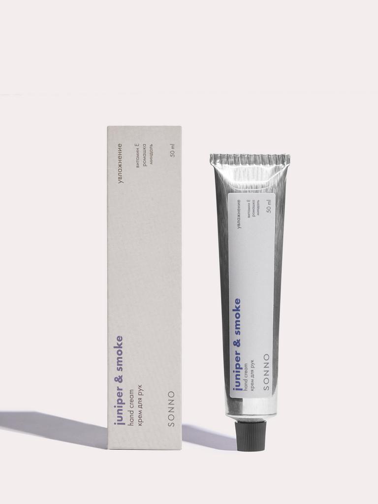 Крем для рук SONNO, Juniper & Smoke, 50 мл