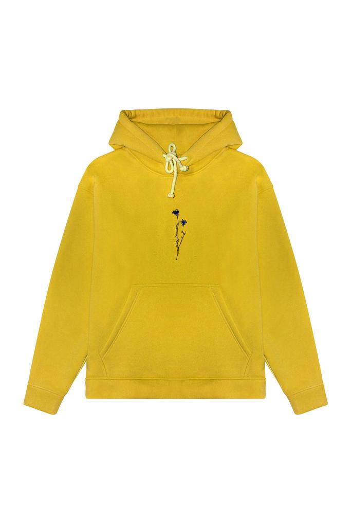 Худи Василек желтое Гербарий (неутепленное)
