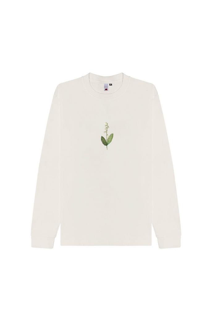 Лонгслив Ландыш тофу Гербарий