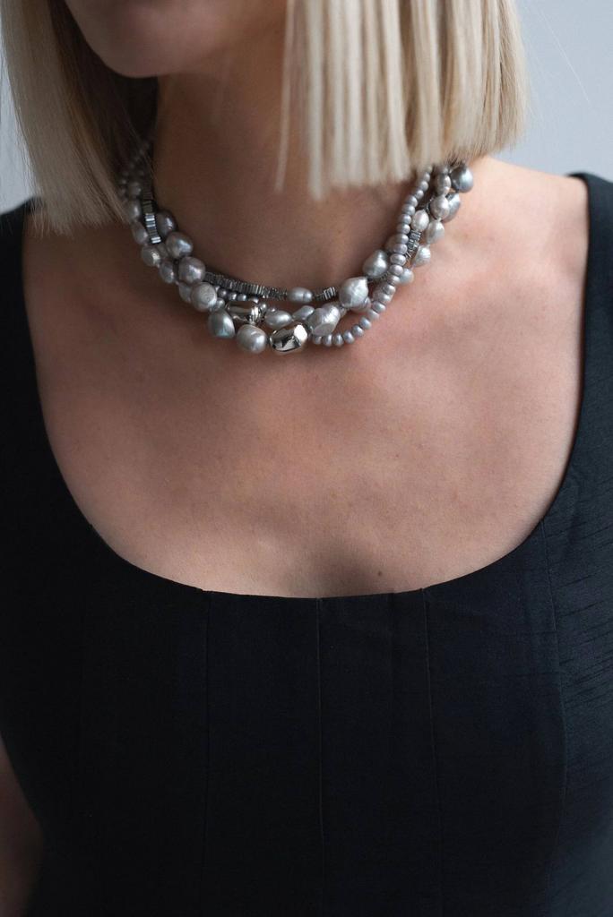 Колье GREY Project Bead