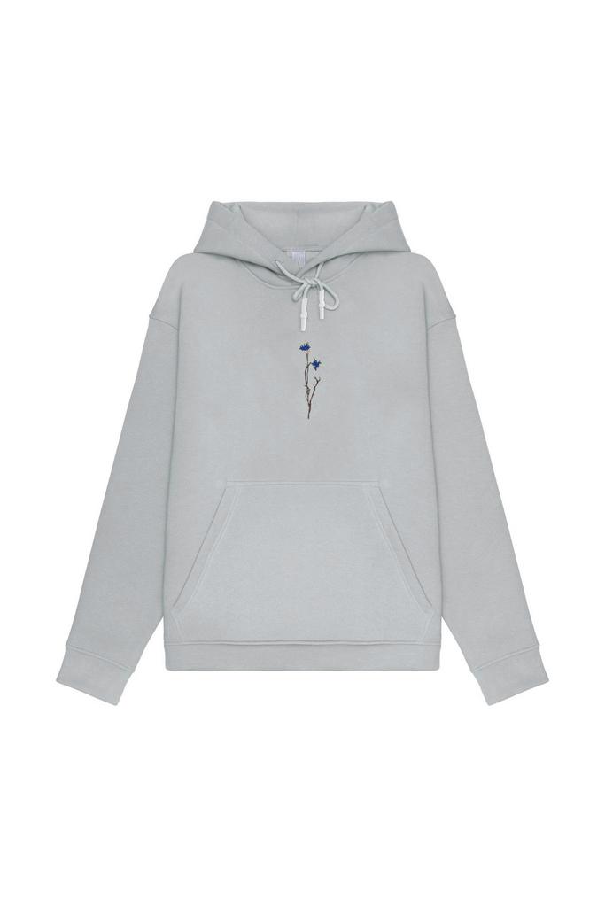 Худи Василек серо-голубое Гербарий (неутепленное)