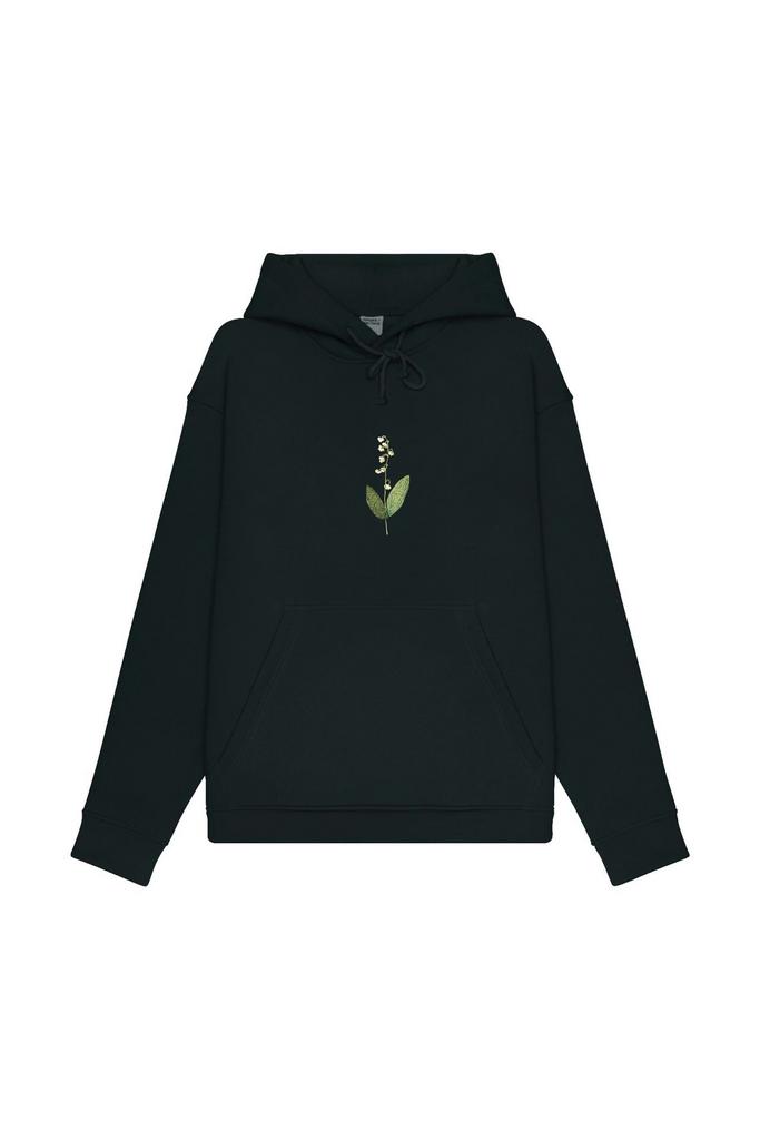 Худи Ландыш темно-зеленое Гербарий (неутепленное)