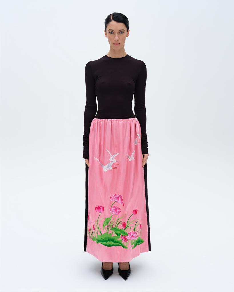 Юбка CLOUD embroidered rose Отосион