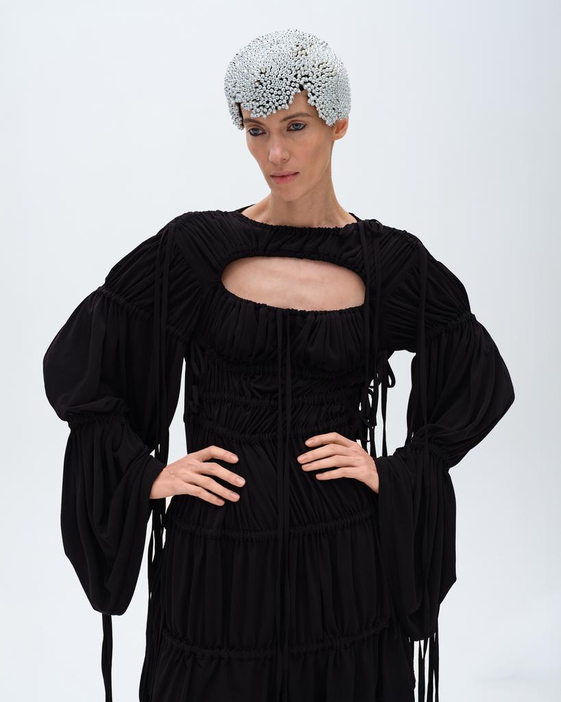 Платье CHARACTER black knitwear Отосион