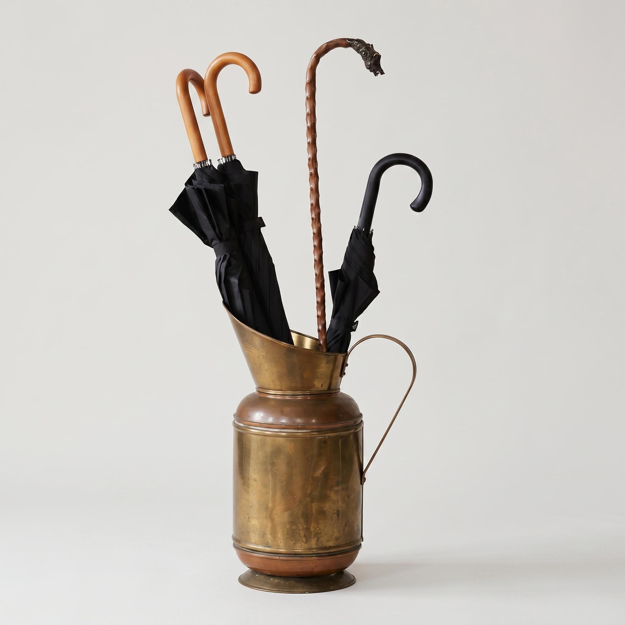 Кувшин медно-латунный / зонтница